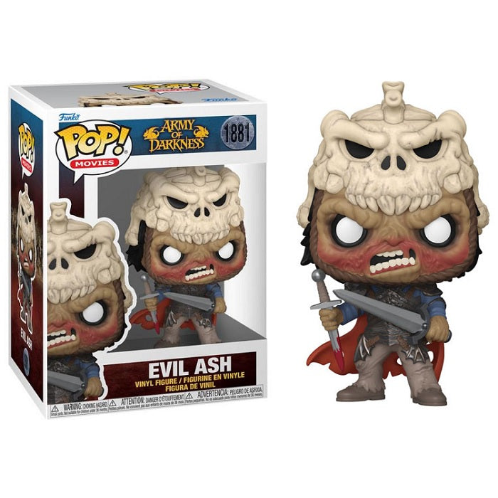Army of Darkness Evil Ash Pop! Vinyl Figure - Horror Movie Collectible [1881] - Perfect for Horror Fans & Pop Culture Collectors