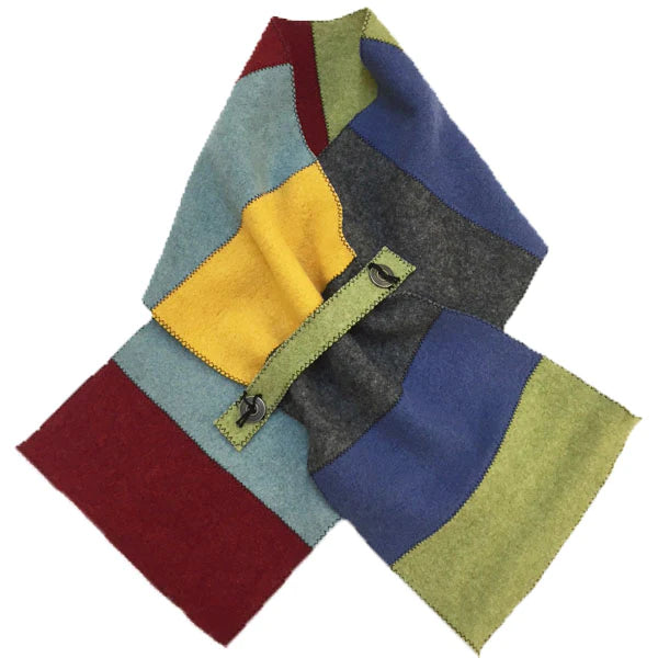 100% Wool Scarf for Women & Men - Soft Winter Warm Wrap - Assorted Patterns (Perfect for Cold Weather, Outdoor Activities & Fashion Accessory)