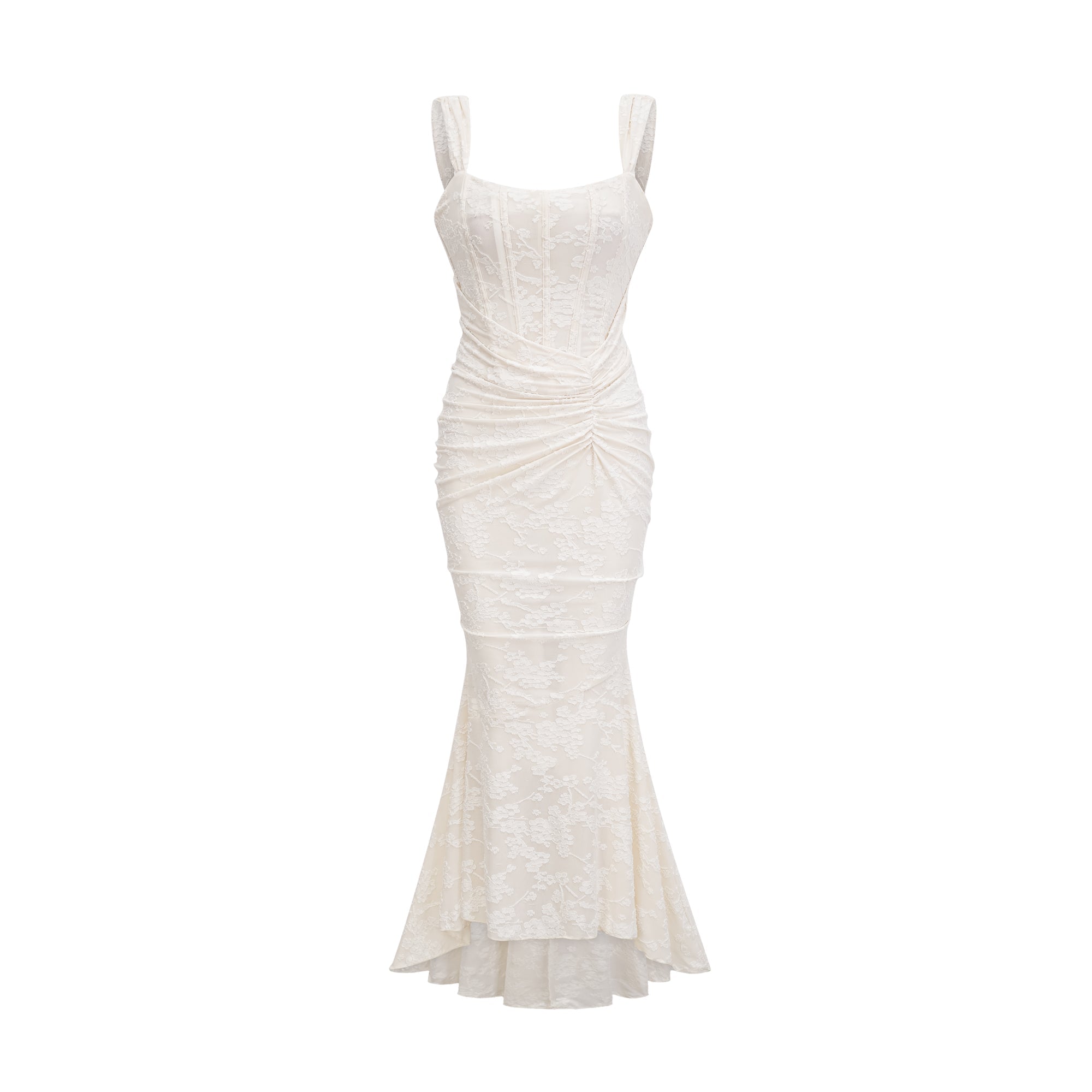 Charlotte Floral Maxi Dress - Elegant Long Summer Dress for Women, Perfect for Beach Vacations, Weddings & Outdoor Parties