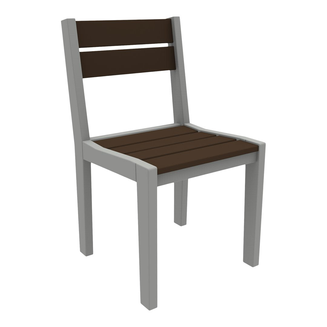 Stylish Coastline Cafe Dining Chair - Modern Wooden Bistro Chair for Kitchen, Restaurant & Patio - Perfect for Home, Cafe & Outdoor Dining