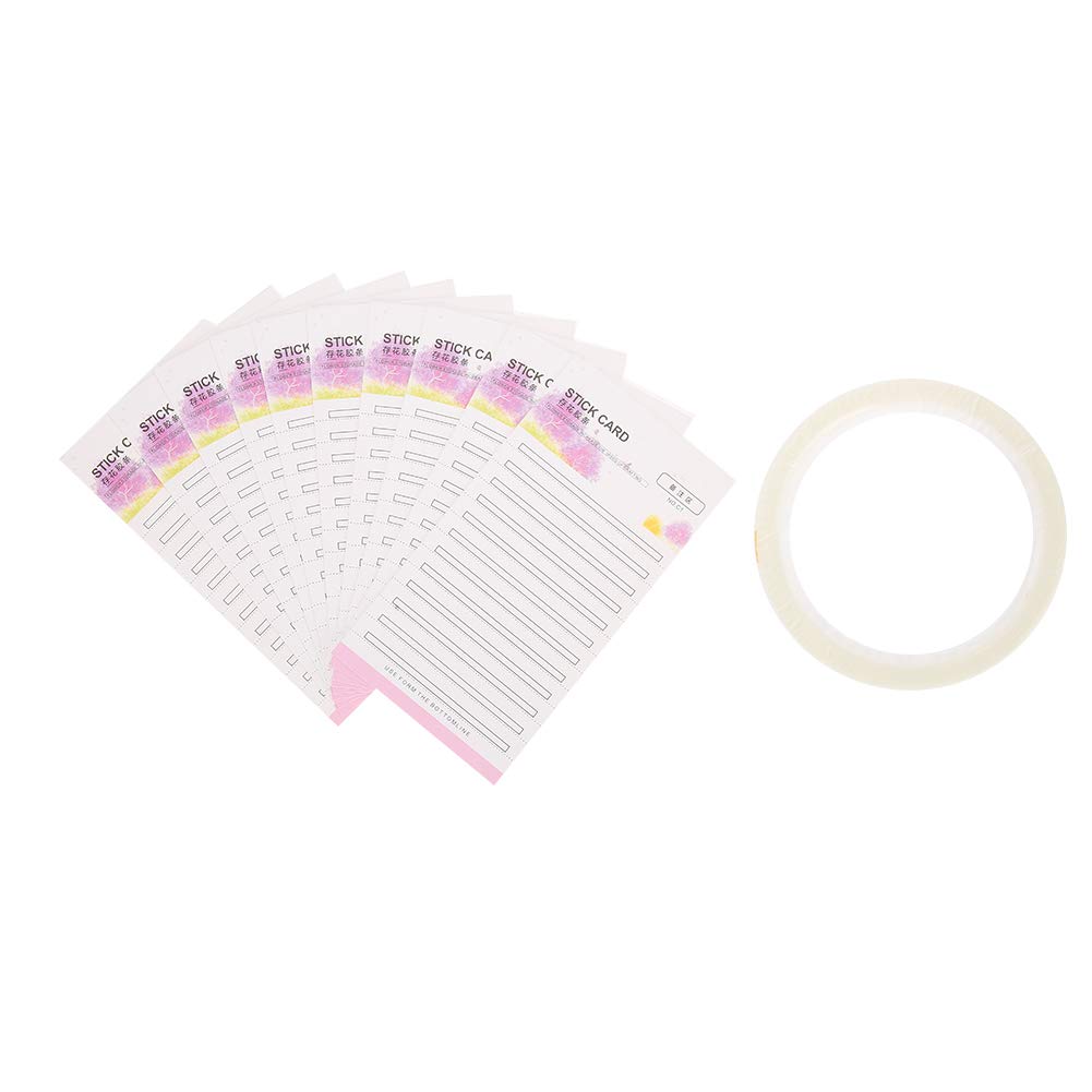 Professional Eyelash Extension Fan Holder - False Eyelash Storage Card for Volume Lashes | Beauty Makeup Organizer for Salon & Home Use | Stylish Lash Fan Paper Card for Easy Application & Organization