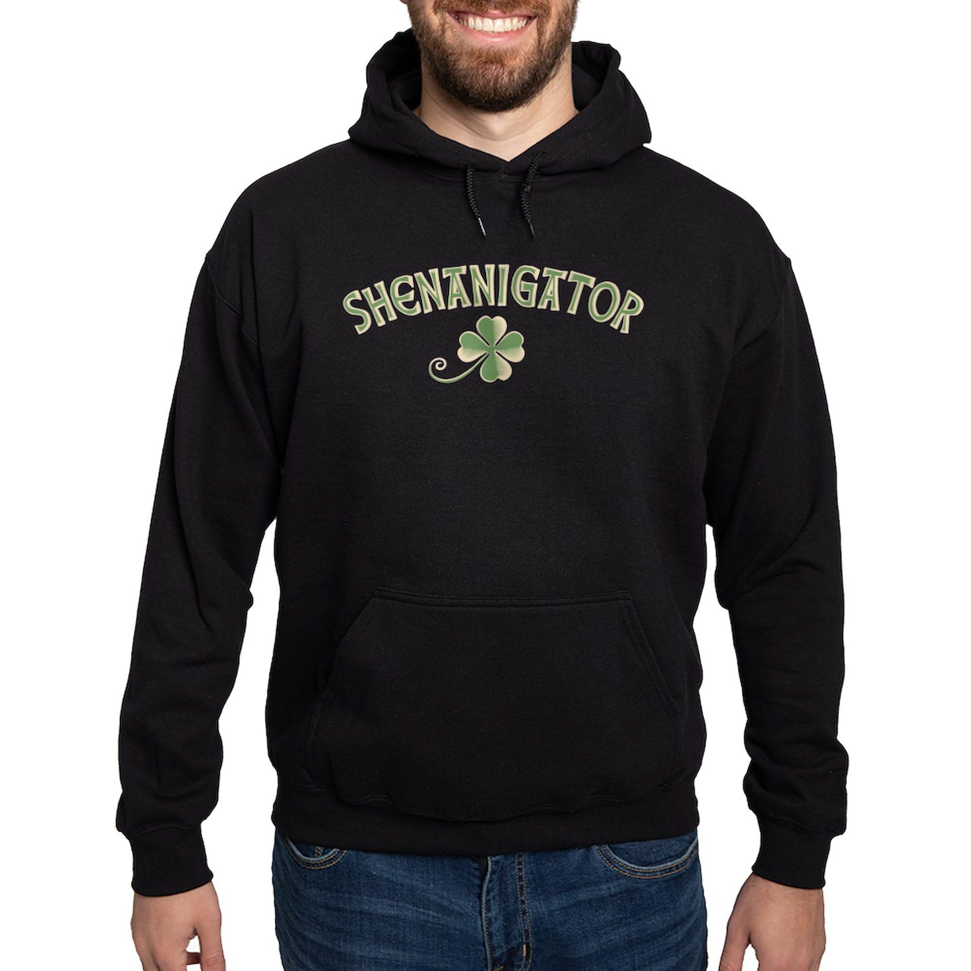 Shenanigator Hoodie for Men - Dark Regular Fit Pullover Hooded Sweatshirt | Casual Wear, Street Style & Outdoor Activities