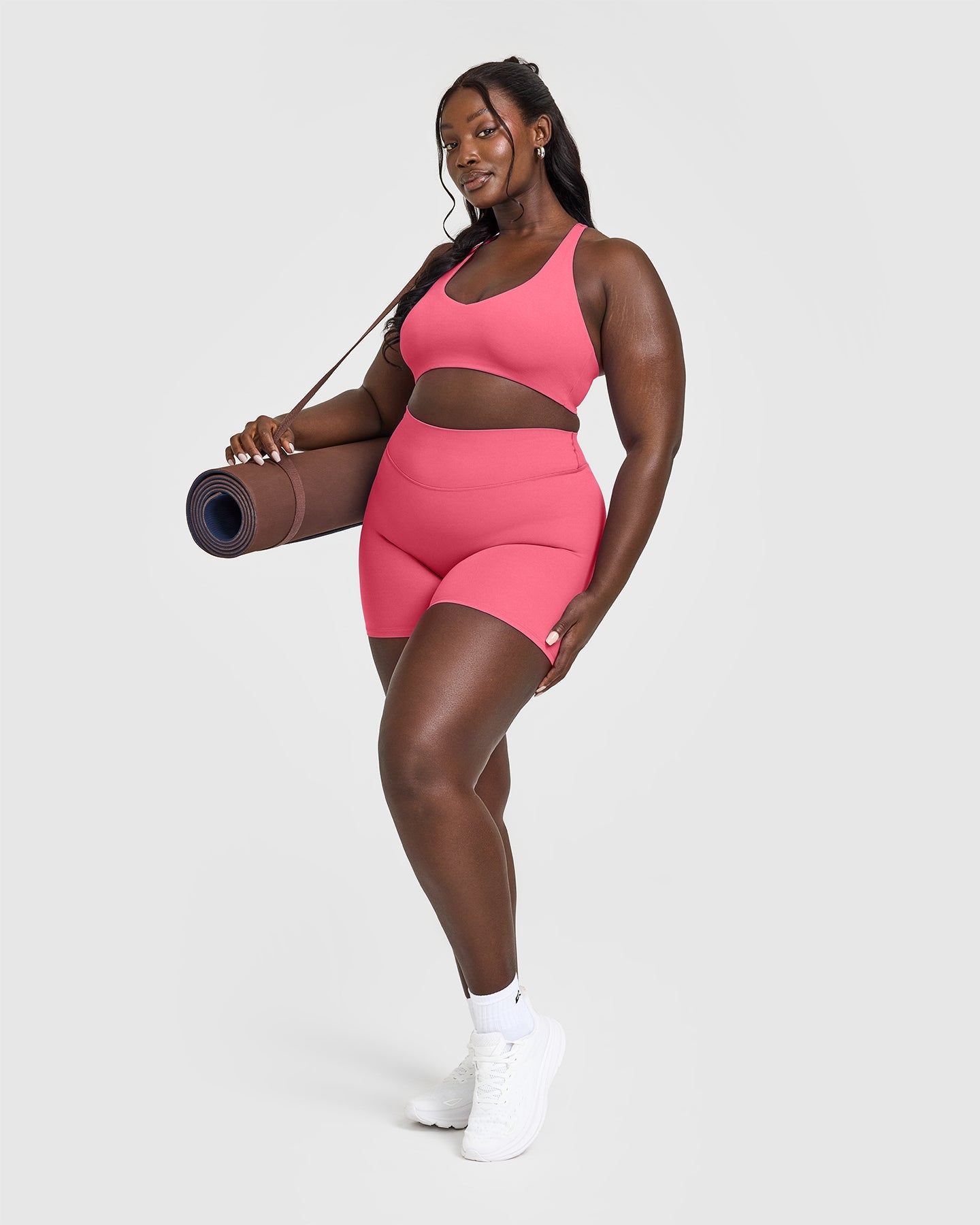SoftMotion™ Wireless Bralette - Dark Velvet Pink | Comfortable Seamless Bra for Women | Perfect for Yoga, Lounge & Everyday Wear