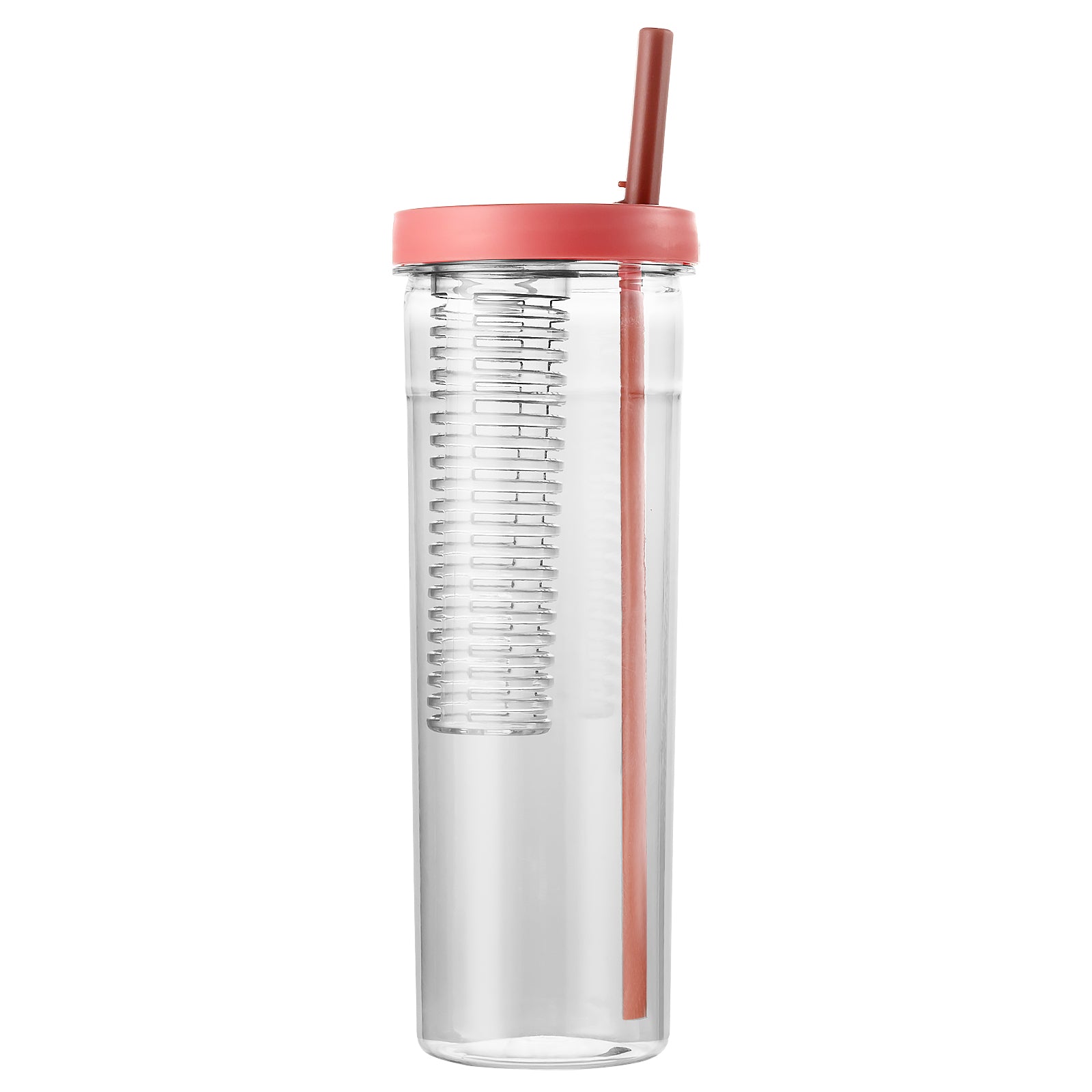 23Oz Plastic Straw Cup - BPA-Free Reusable Tumbler with Lid and Straw for Kids, Adults - Perfect for School, Office, Travel, and Outdoor Activities