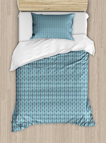 Grey and Turquoise