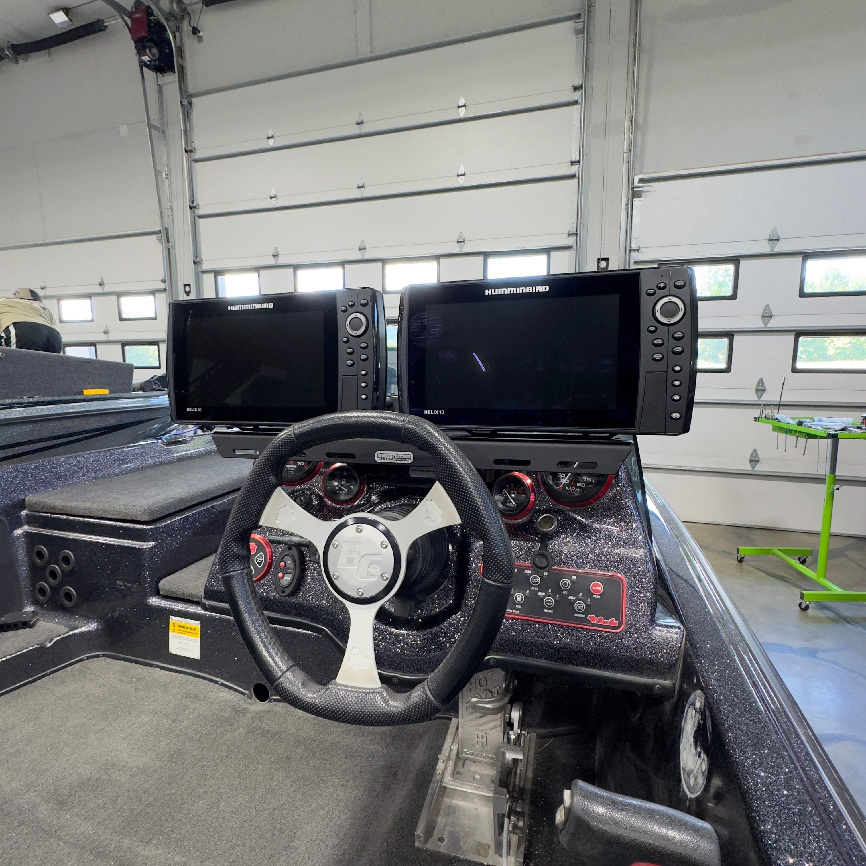 H.O.E. Dual Console Mount System for Bass Cat Pantera II - Heavy Duty Boat Accessory for Fishing & Marine Navigation | Perfect for Anglers & Boating Enthusiasts