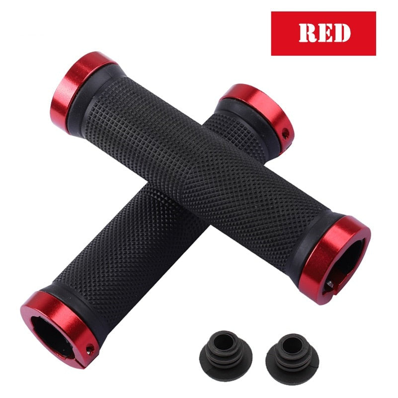 Premium Non-Slip Bicycle Handlebar Grips - Durable MTB/BMX Bike Accessories for Enhanced Cycling Comfort & Control - Ideal for Mountain Biking, Road Cycling & Commuting