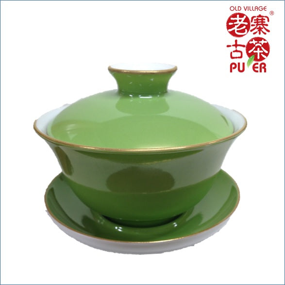 Premium Porcelain Tea Set of 6 Pieces from Jingdezhen - Authentic Baocilin Fine China Gift Set in Apple Green | Perfect for Chinese Tea Ceremony, Home Decor & Luxury Gifting