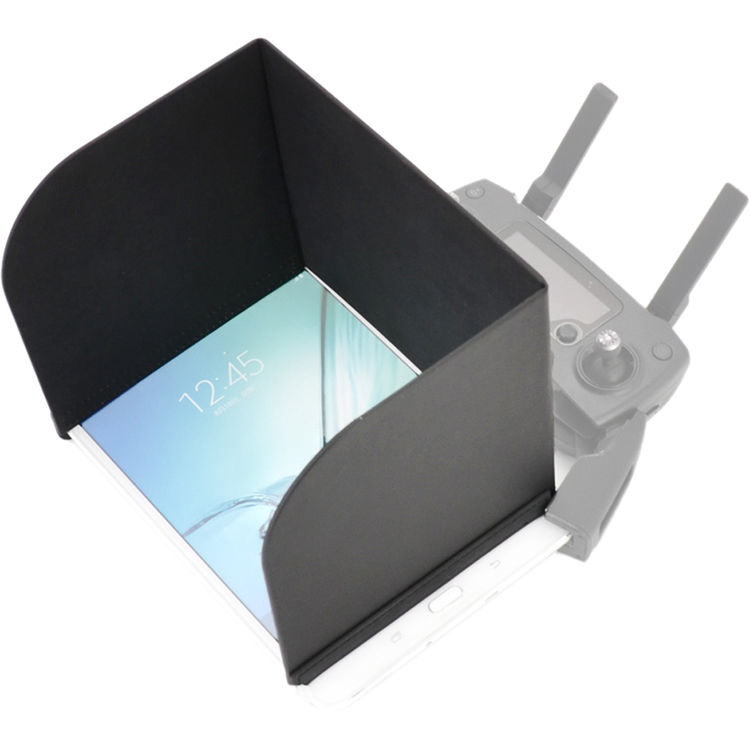 PGYTECH L200 Monitor Hood for 9.7 inch Tablet - Sun Shade & Glare Protector for iPad, Photography & Outdoor Shooting (Black)