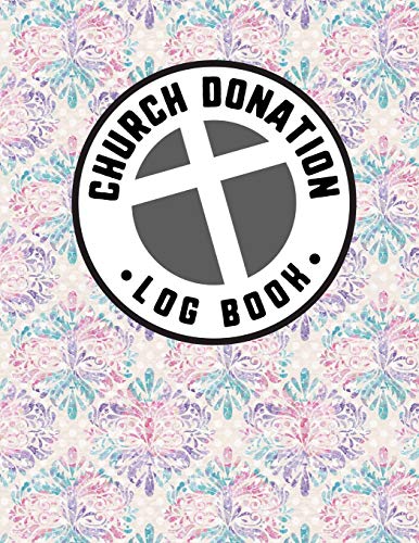 Church Donation Log Book - Record & Track Contributions | Perfect for Churches, Nonprofits & Fundraising Events