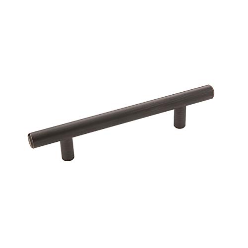 96mm Cabinet Bar Pulls - Vintage Bronze Finish - Modern & Classic Kitchen & Bathroom Hardware for Drawers & Cabinets