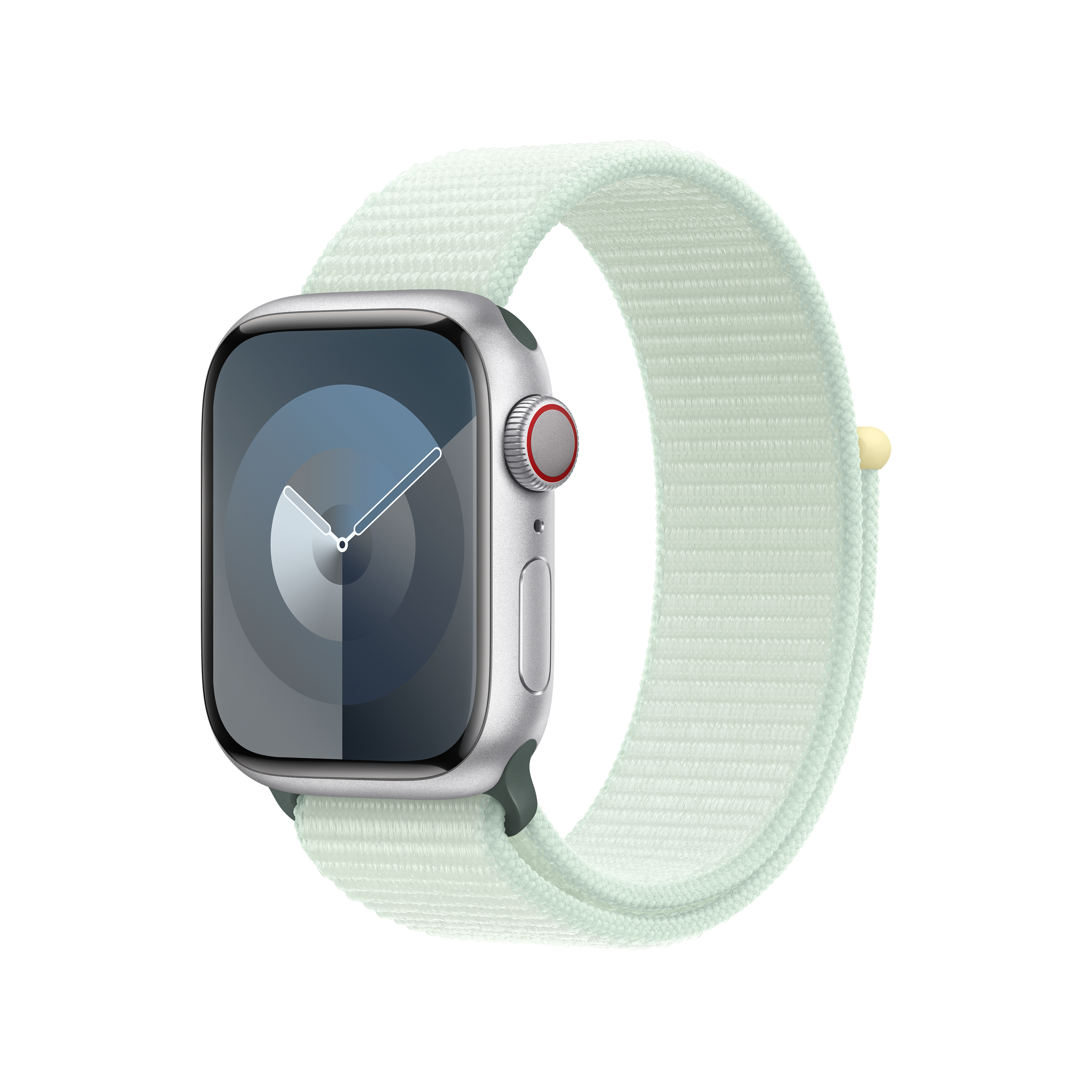 Light Mint Sport Loop Band for 41mm Apple Watch - Perfect for Running, Workouts & Everyday Wear