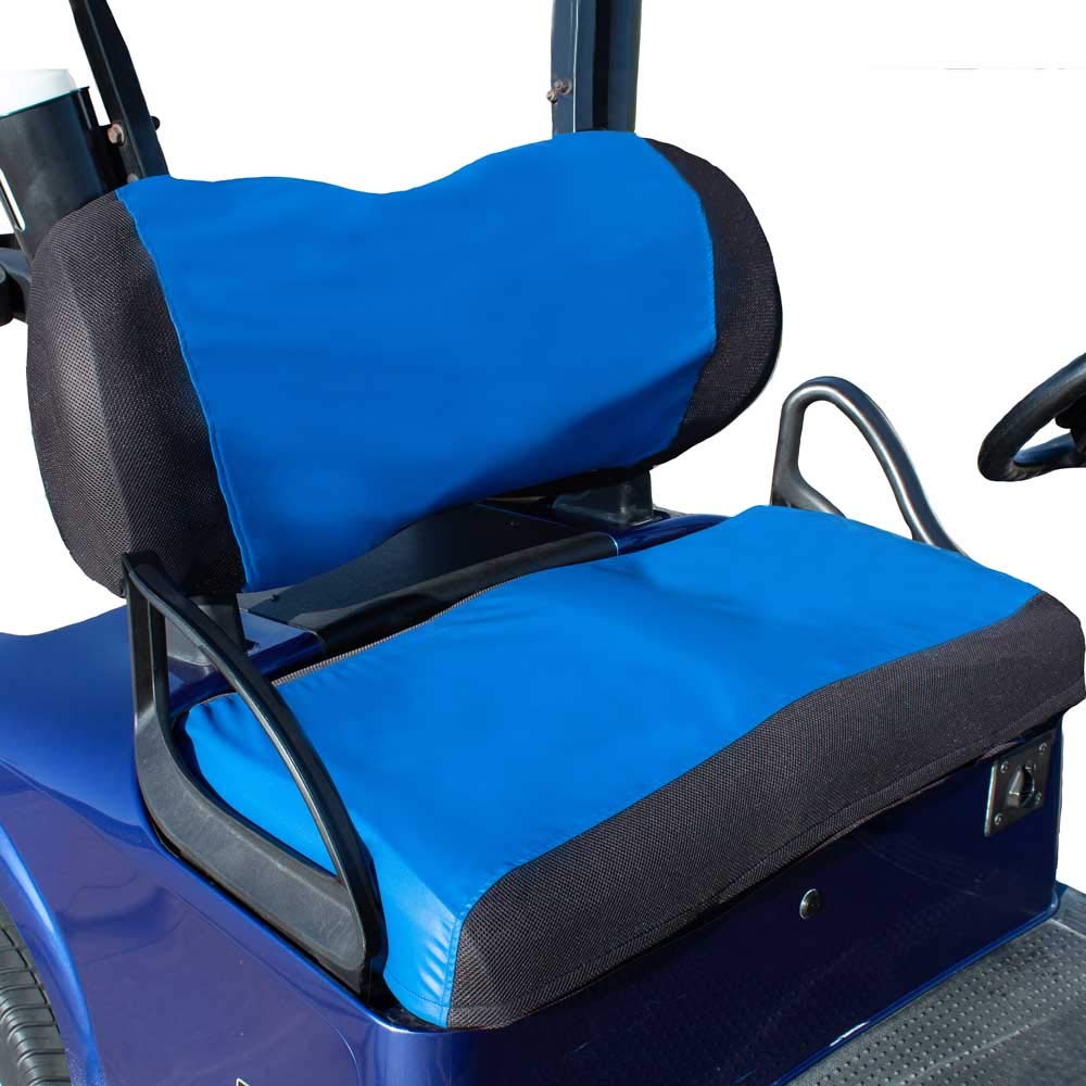 Premium Spacermesh Golf Cart Seat Covers - Universal Fit for EZGO, Yamaha & Club Car Bench Seats | Waterproof & UV Resistant | Perfect for Golf Courses, Resorts & Outdoor Adventures