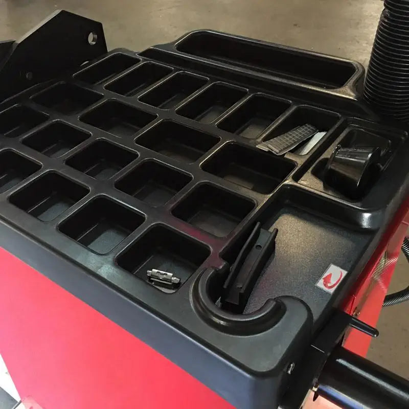 Premium AA High Performance Tire & Wheel Balancer with Protective Hood - Perfect for Auto Shops, DIY Car Enthusiasts, and Professional Mechanics