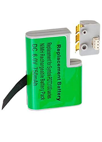 Symbol Sapphire Barcode Scanner Rechargeable Battery - 6V 750mAh Ni-MH Replacement Battery for Symbol Sapphire Series | Perfect for Retail, Warehouse & Logistics Scanning