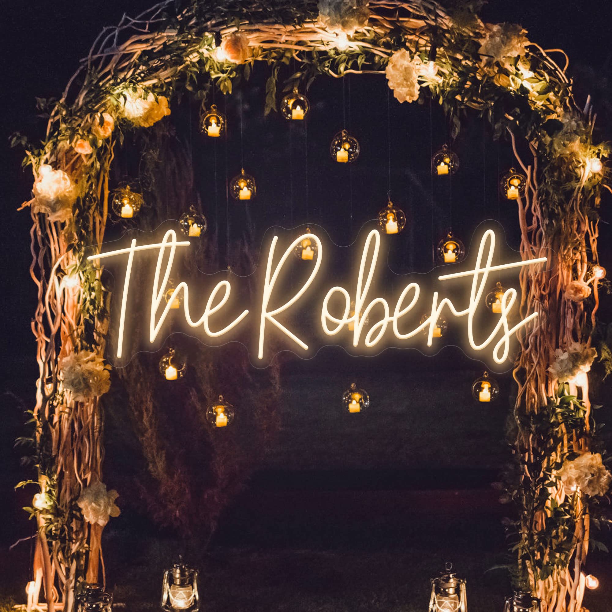 Custom Neon Signs - Personalized LED Wall Decor for Bedroom, Wedding, Birthday Party & Bar | Customizable Name/Logo Neon Lights (18