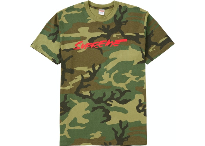 Supreme Futura Logo Camo T-Shirt - Streetwear Fashion for Men & Women - Perfect for Casual Wear, Concerts, and Urban Style