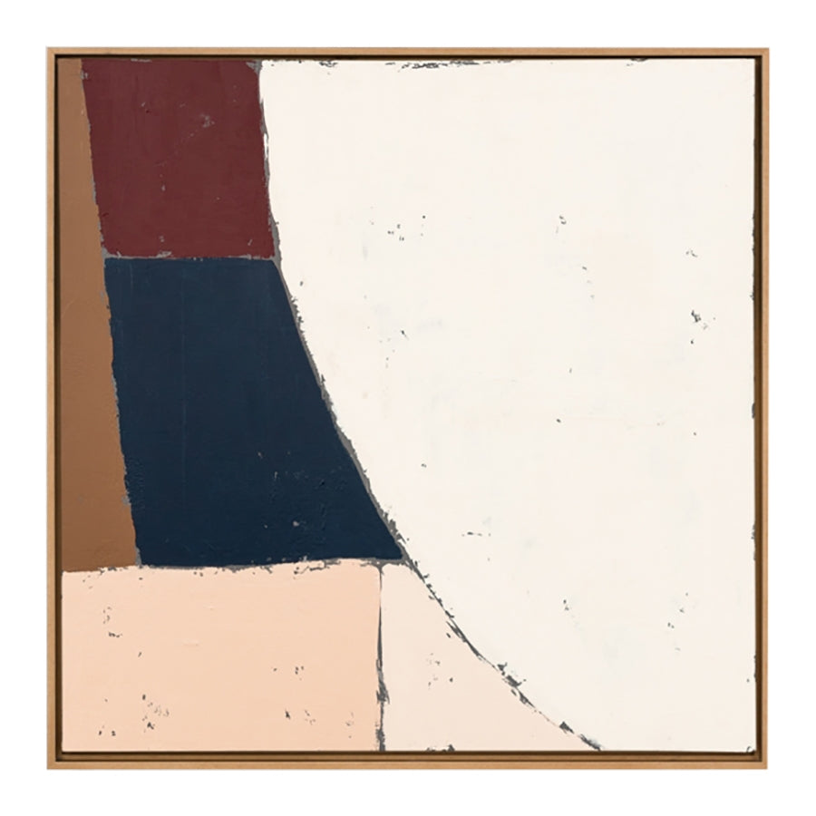 Finn Autumn 1 Framed Wall Art - Modern Canvas Painting for Home & Office Decor - Perfect for Living Room, Bedroom, Dining Area