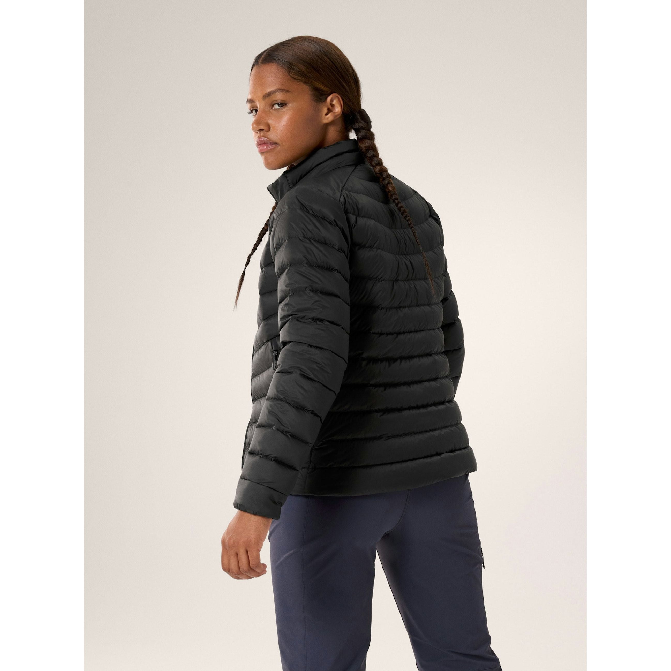 Arc'teryx Women's Cerium Jacket - Lightweight Down Hoodie for Hiking & Outdoor Adventures | Water-Resistant Winter Coat for Cold Weather & Travel