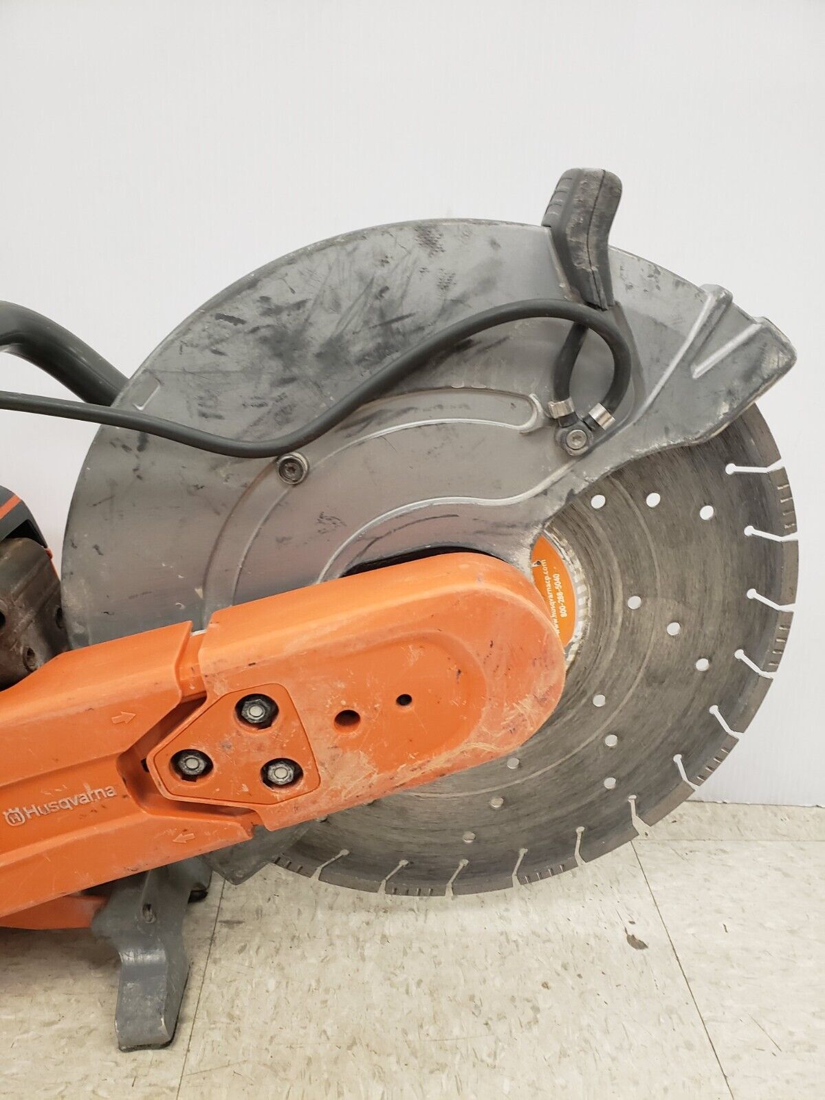 Husqvarna K970 Gas-Powered Cut Off Saw - Heavy Duty Concrete & Metal Cutting for Construction & Demolition Projects