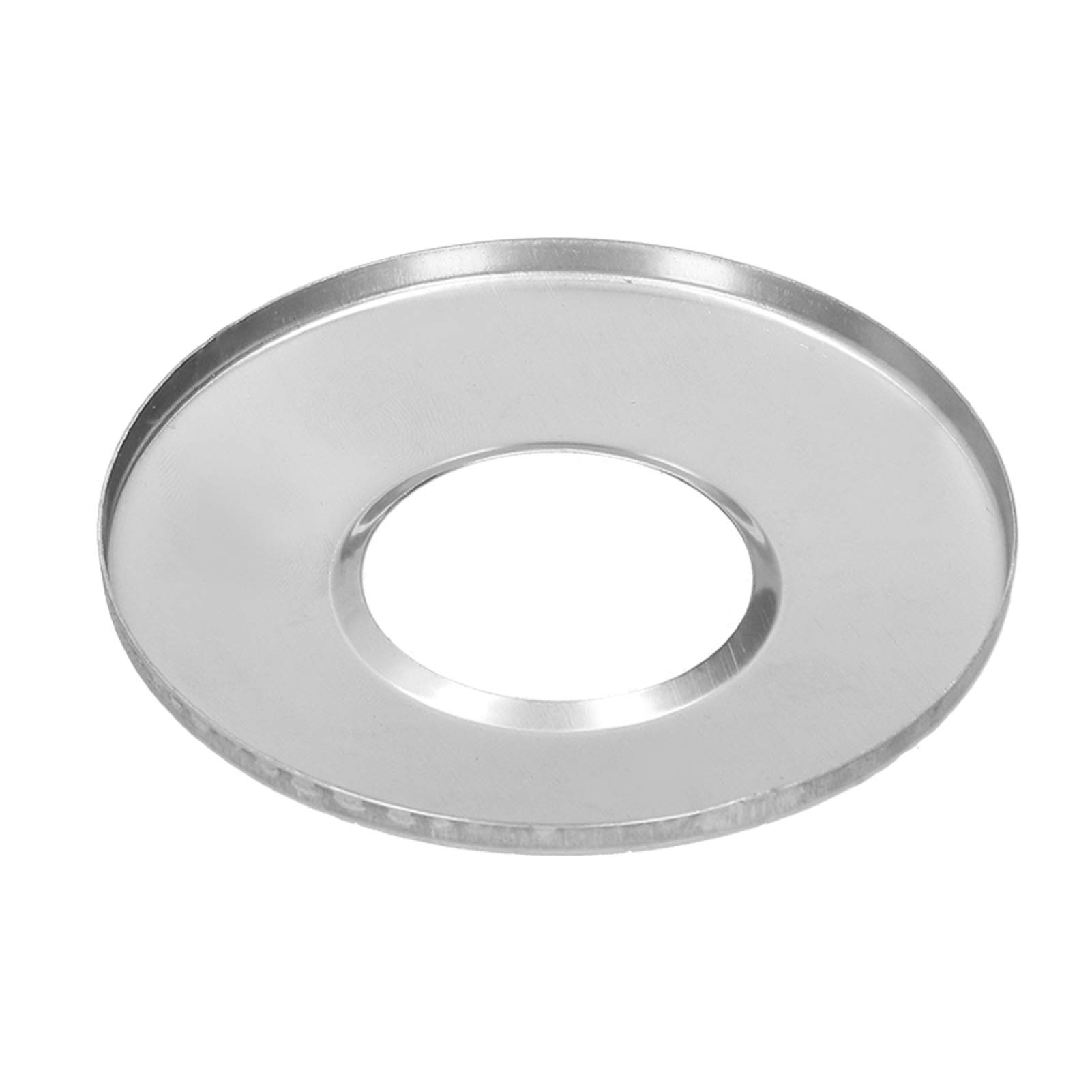 2Pcs High Hardness Stainless Steel Swimming Pool Ladder Escutcheon Cover Plate - 5cm Pipe Hand Rail Replacement Parts for Inground & Above Ground Pools