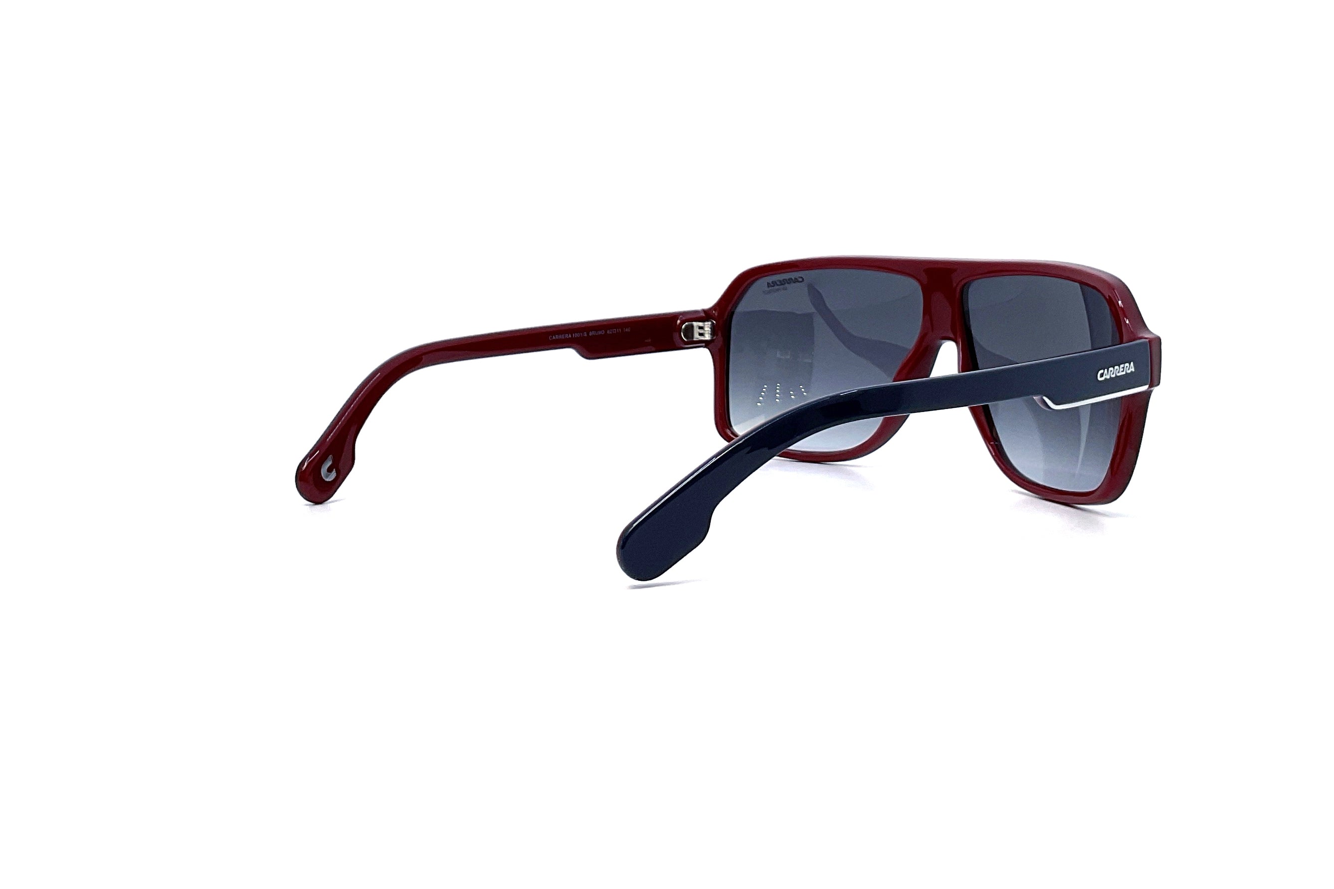 Carrera 1001/S Sunglasses - Blue & Red Gradient Lenses, UV Protection, Lightweight Frame for Men & Women - Perfect for Driving, Running, and Outdoor Activities