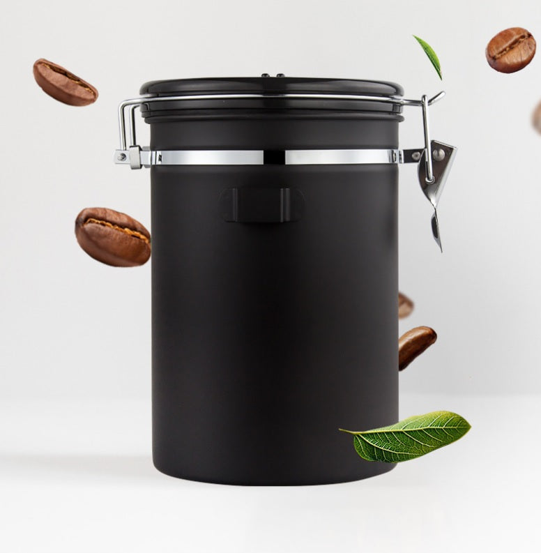 1.8L (64 oz) Airtight Food Storage Container with Measuring Spoon - Perfect for Kitchen Pantry Organization, Dry Goods & Bulk Food Storage