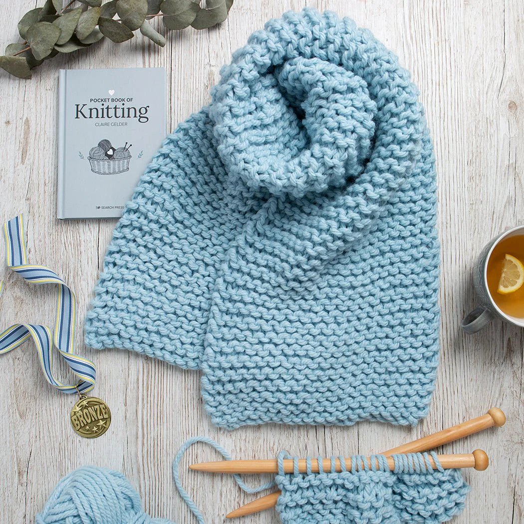 Learn to Knit Club Box - Complete Knitting Starter Kit for Beginners | DIY Yarn & Needles Set | Perfect for Relaxation, Gifts & Crafting at Home