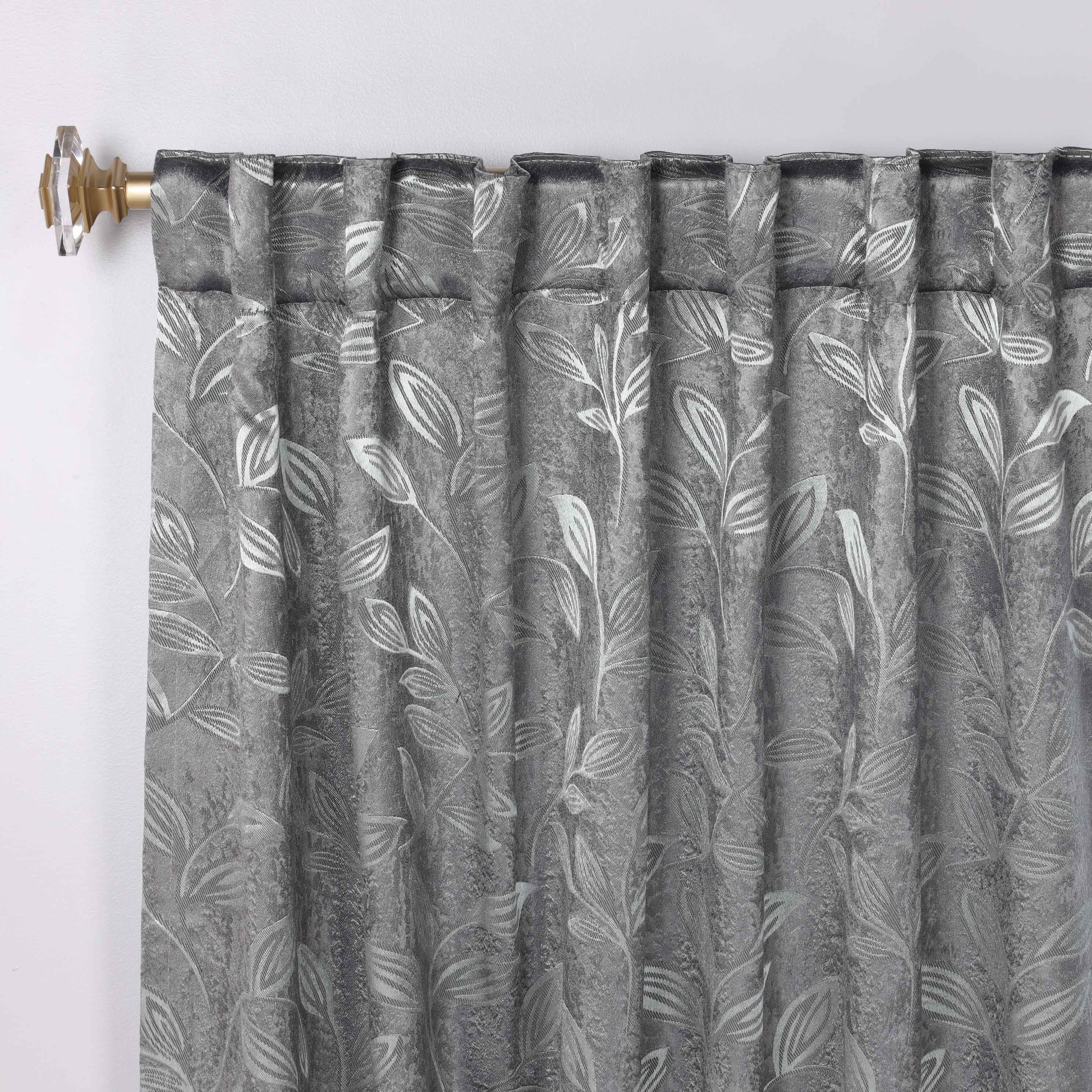 Premium Blackout Curtains for Bedroom - Super Soft Thermal Insulated Room Darkening Drapes with Back Tab Design (Set of 2 Panels) - Perfect for Nursery, Home Theater & Shift Workers