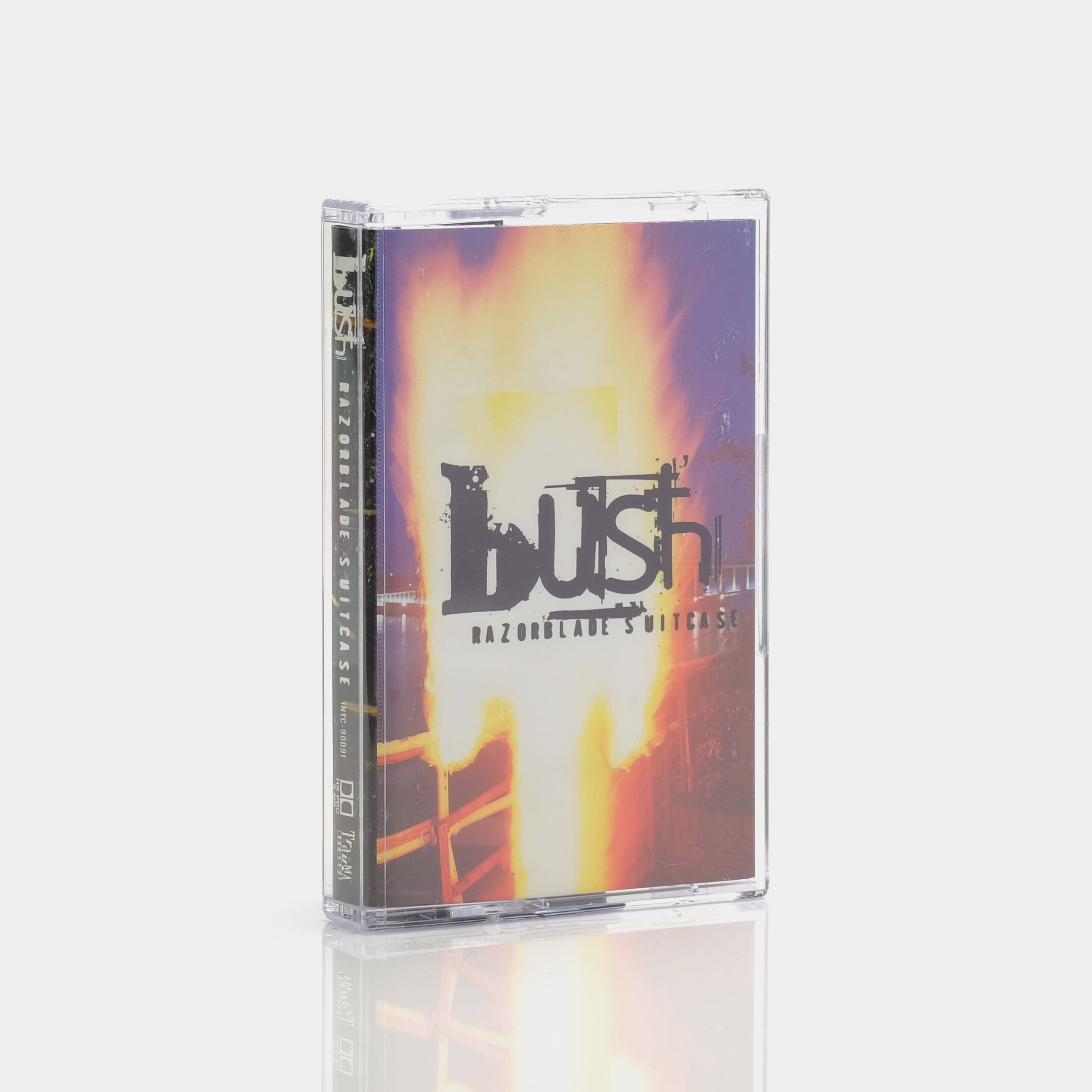 Bush Razorblade Suitcase Cassette Tape - Vintage Retro Music Player Accessory for Travel & Collectors | Perfect for 80s Music Lovers & Nostalgic Gifts