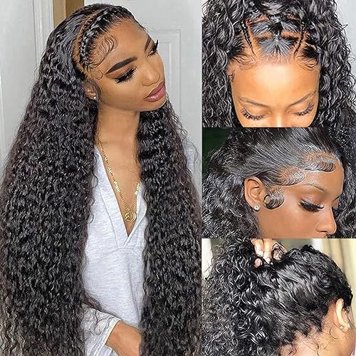 13x6 lace front wigs human hair curly