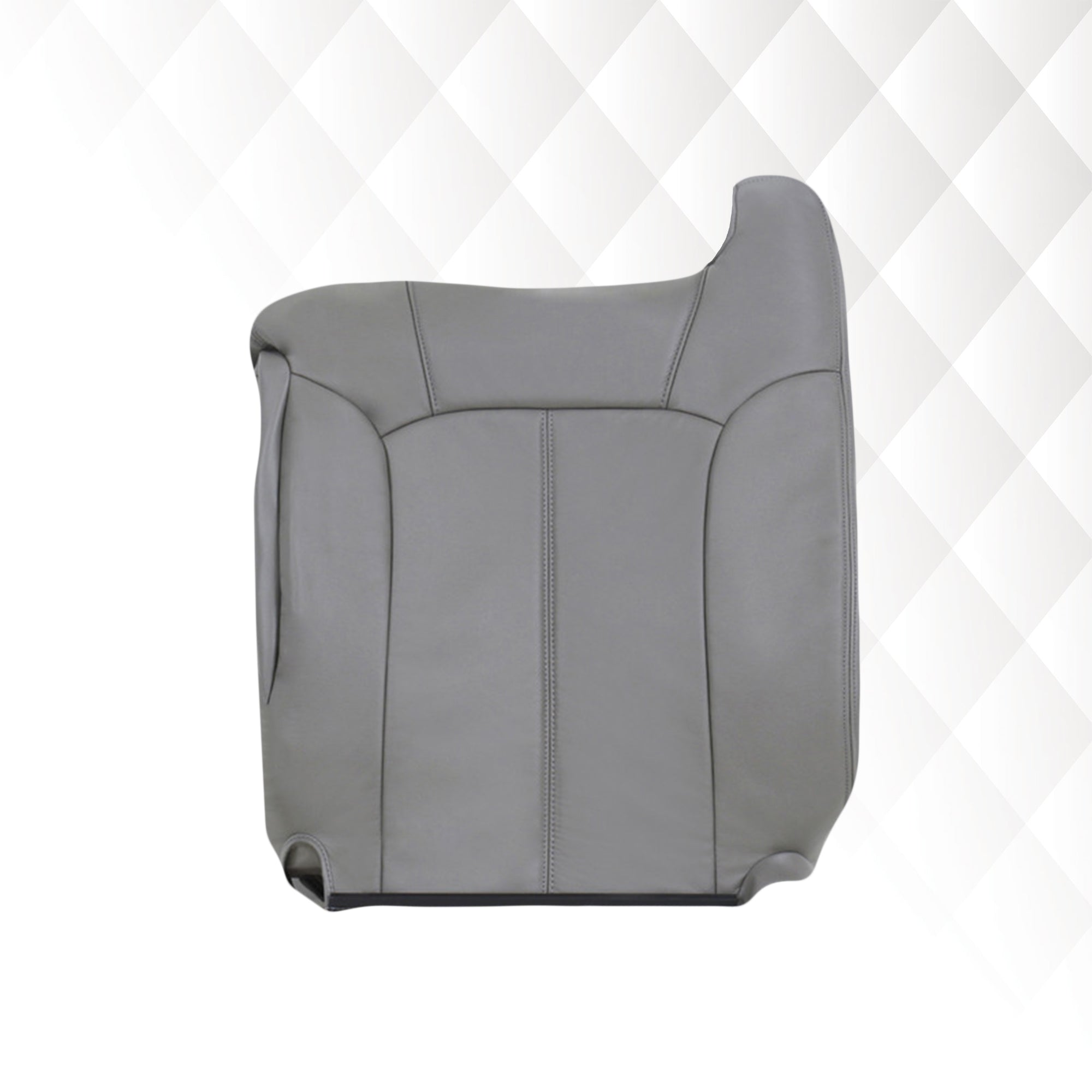 1999-2002 Chevy Silverado Seat Covers - Light Gray Custom Fit Neoprene Car Seat Protectors | Durable & Waterproof Truck Accessories for Work & Off-Road Use