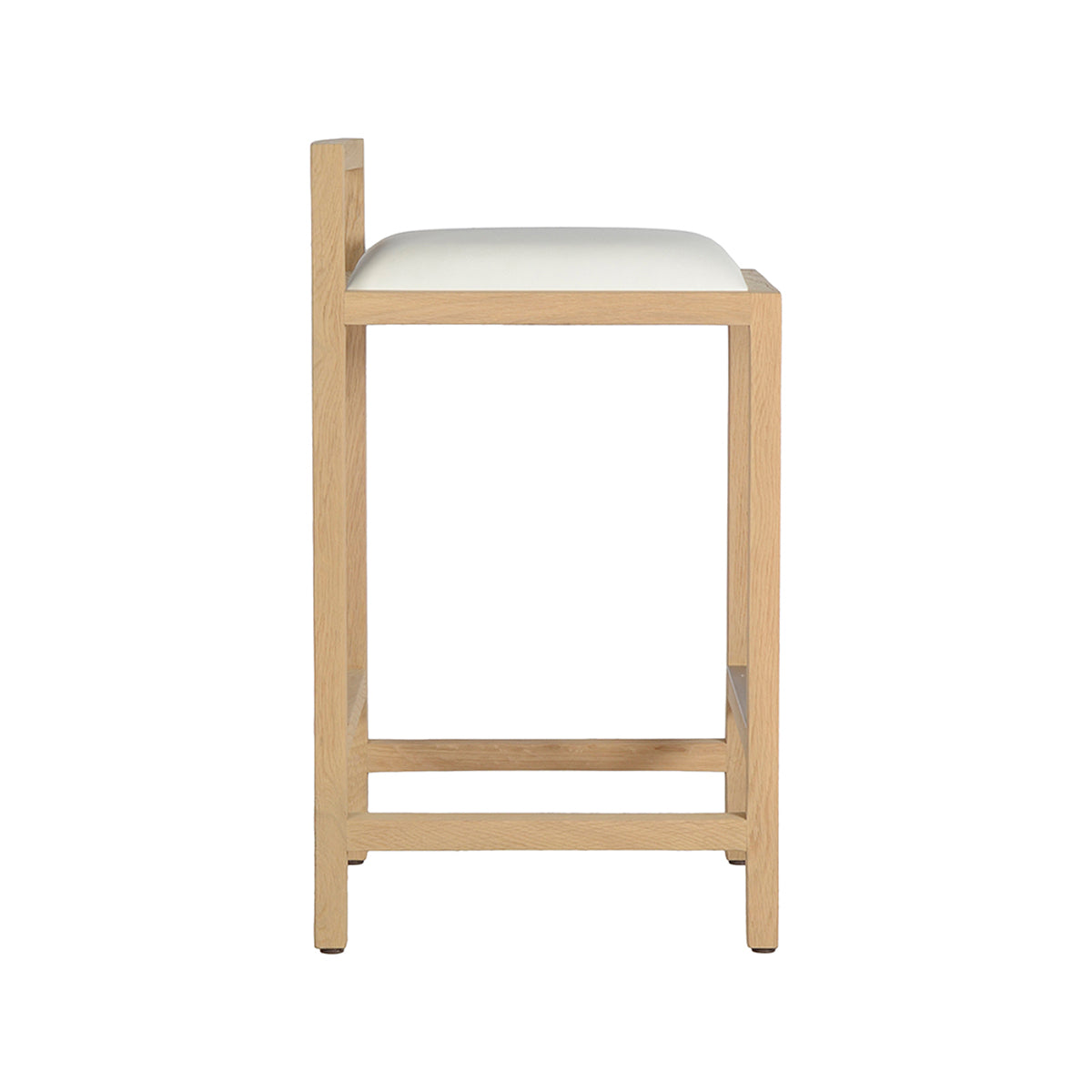 Koko Bar Stool - 26 Inch Height Adjustable Counter Stool with Backrest - Modern Kitchen Island & Breakfast Bar Seating for Home & Restaurant Use