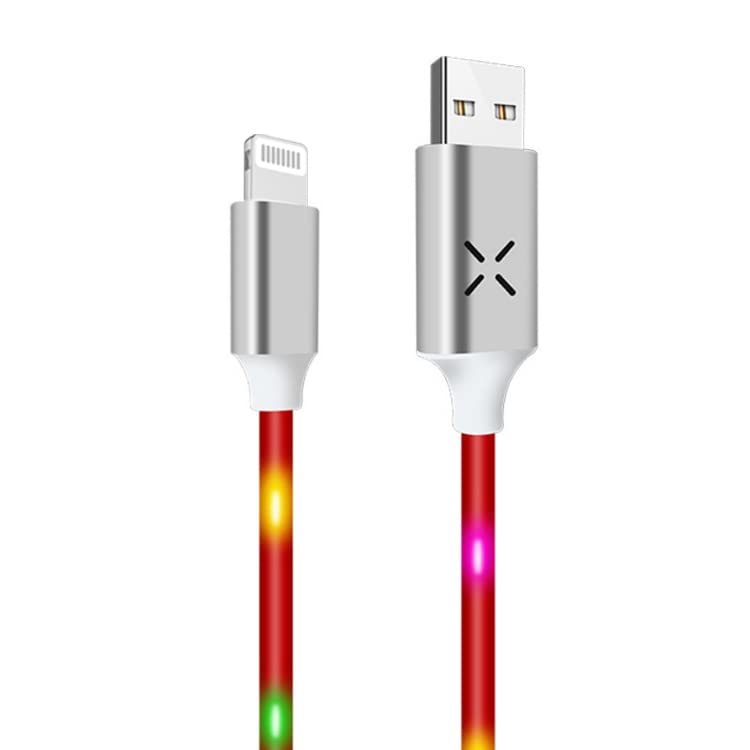 WSGP iPhone Charging Cable with Voice Control & LED Light - 3.3ft Fast Charging & High-Speed Data Sync for iPhone 13/13 Pro Max/12/12 Pro Max/11/X/XS/XR & iPad/AirPods Pro (Pink) - Perfect for Home, Office & Travel Use