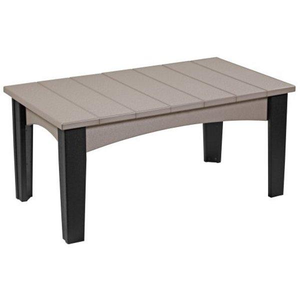 Modern Wooden Island Coffee Table - Stylish & Functional Centerpiece for Living Room, Lounge, or Office - Perfect for Coffee, Books, and Decor