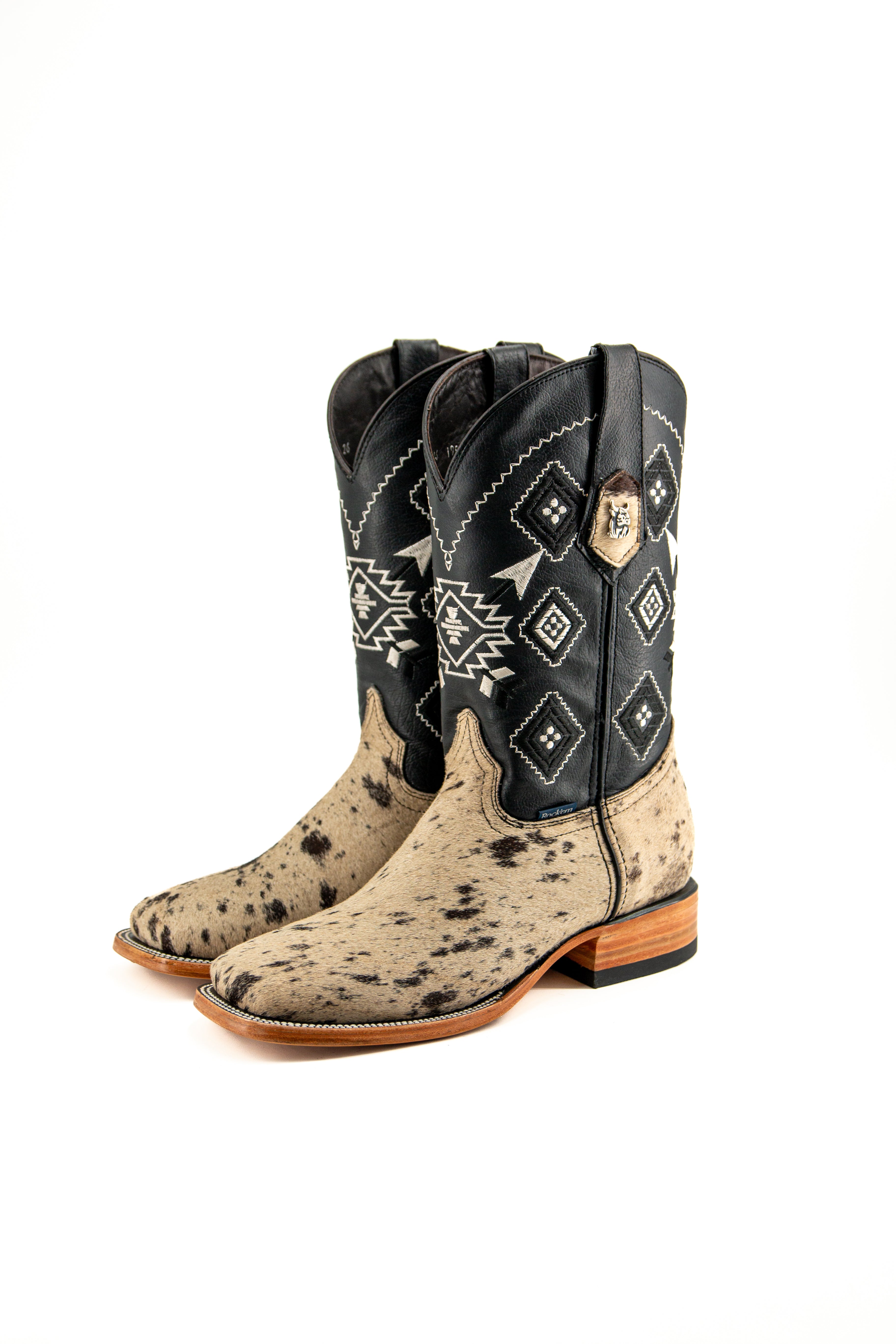 Men's Size 7 Genuine Cowhide Leather Boots - Durable & Comfortable Western Boots for Riding, Work & Casual Wear
