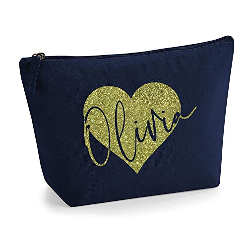 Navy - Gold Glitter