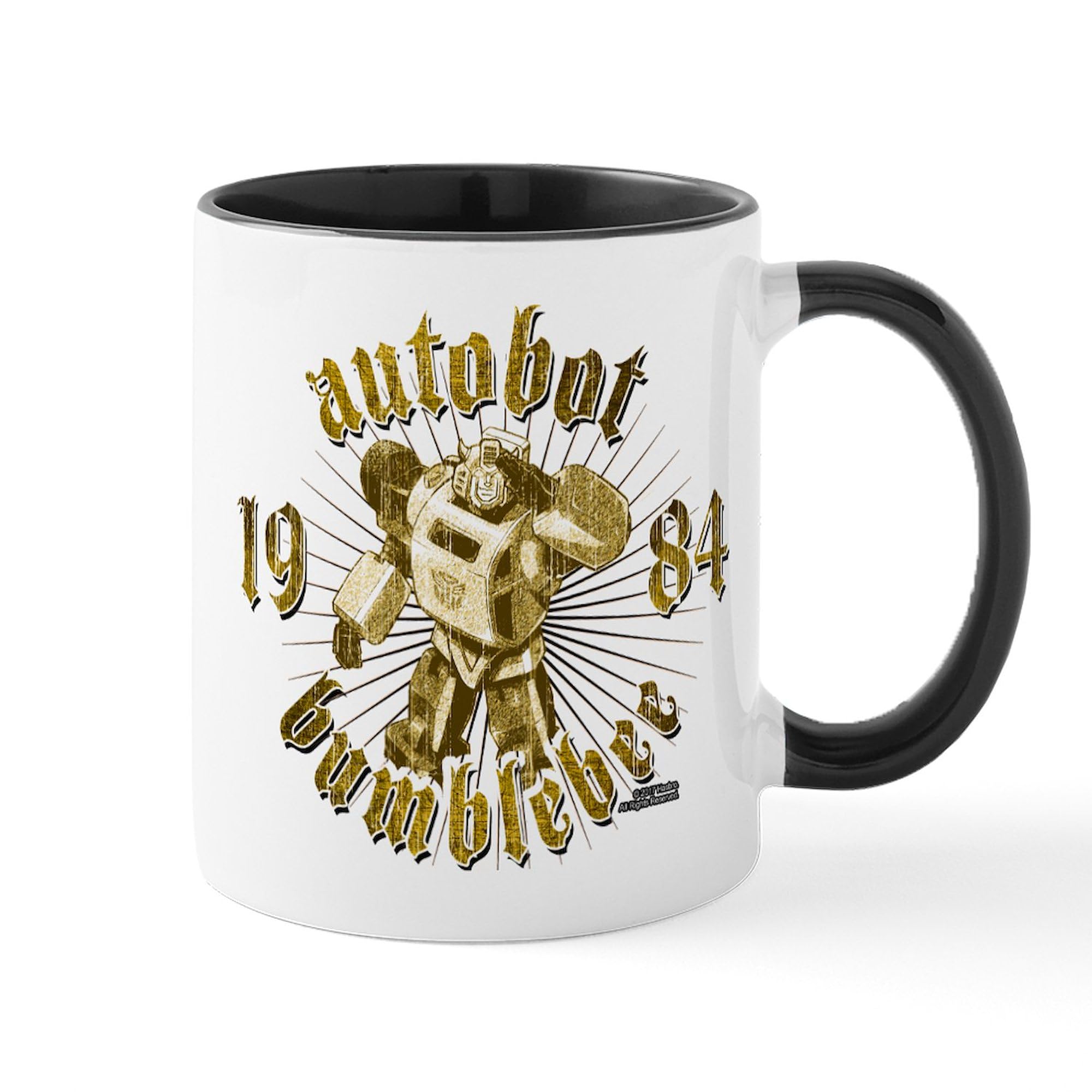 Bumblebee Autobot Ceramic Coffee Mug 11 oz (325 ml) - Transformers Themed Gift for Fans, Office & Home Use