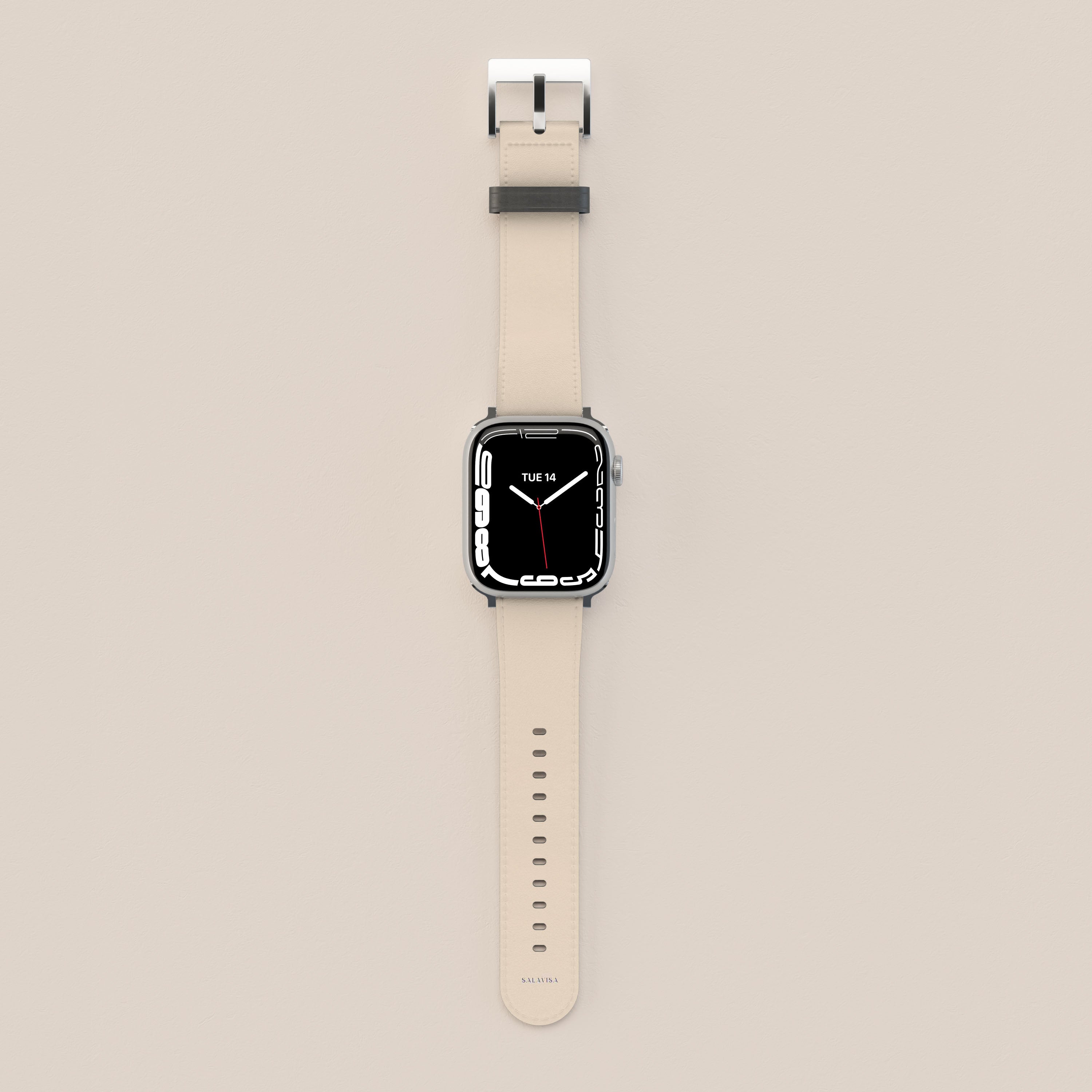 Beige Golf & Polo Apple Watch Band - Stylish & Comfortable Sport Strap for Men & Women - Perfect for Golf, Tennis & Casual Wear