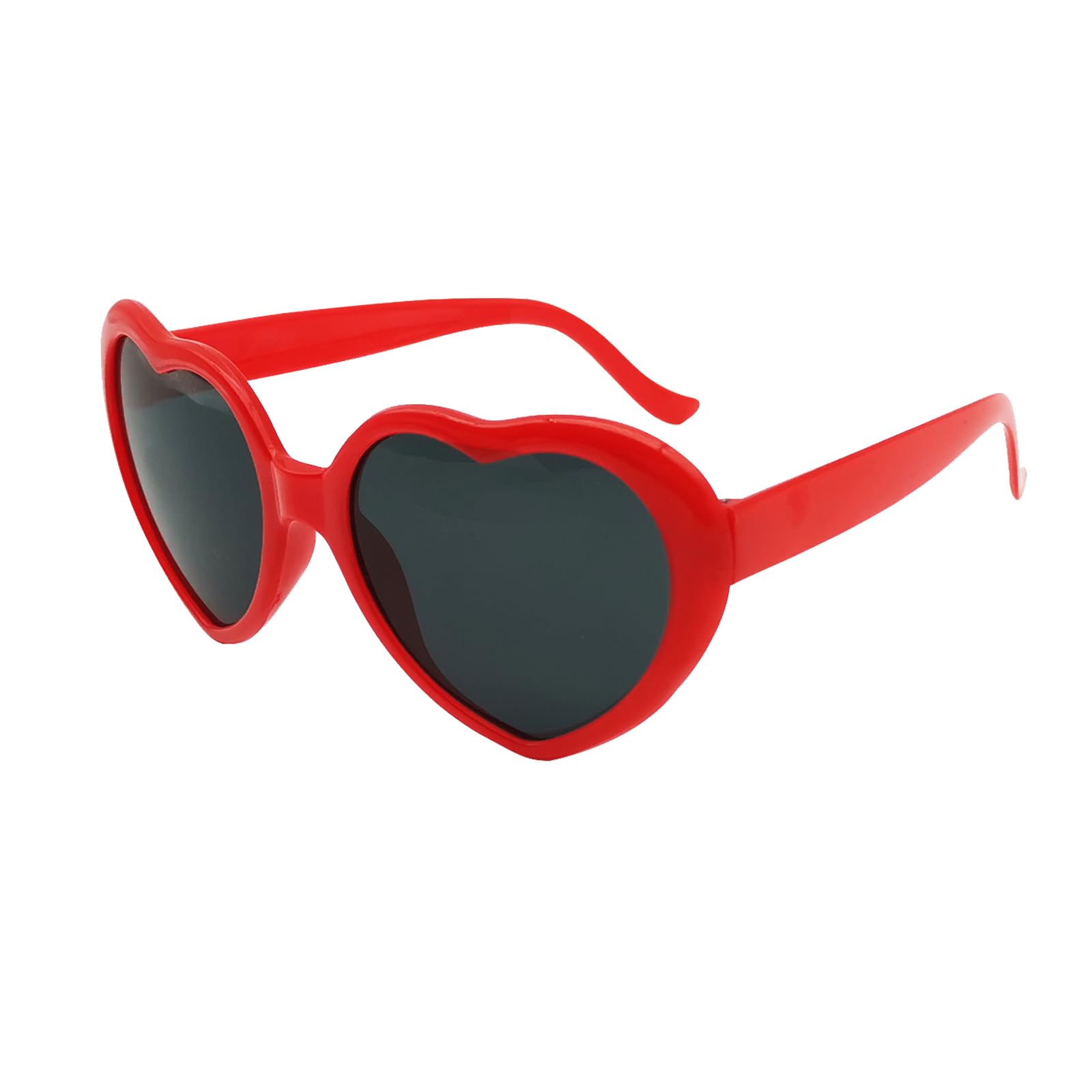 Trendy Heart Shaped Sunglasses for Women - Retro Cute Heart Glasses with UV400 Protection - Perfect for Summer Beach, Date Night & Taylor Swift Inspired Outfits