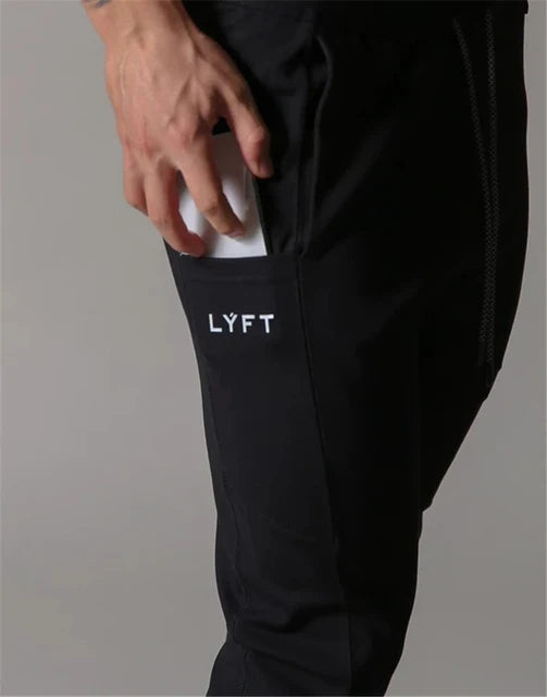 LYFT Men's Stretch Jogger Pants - Lightweight Sweatpants for Running, Gym, Workout & Lounge - Comfortable Athletic Tapered Trousers for Fitness, Bodybuilding & Casual Wear