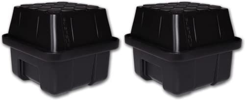 EZ Clone EZCL-BL16-LP-1 Low Profile 16 Site Hydroponic Cloning System - 2 Pack, Black | Indoor Plant Propagation for Herbs, Vegetables & Flowers | Perfect for Home Gardeners & Hydroponic Enthusiasts