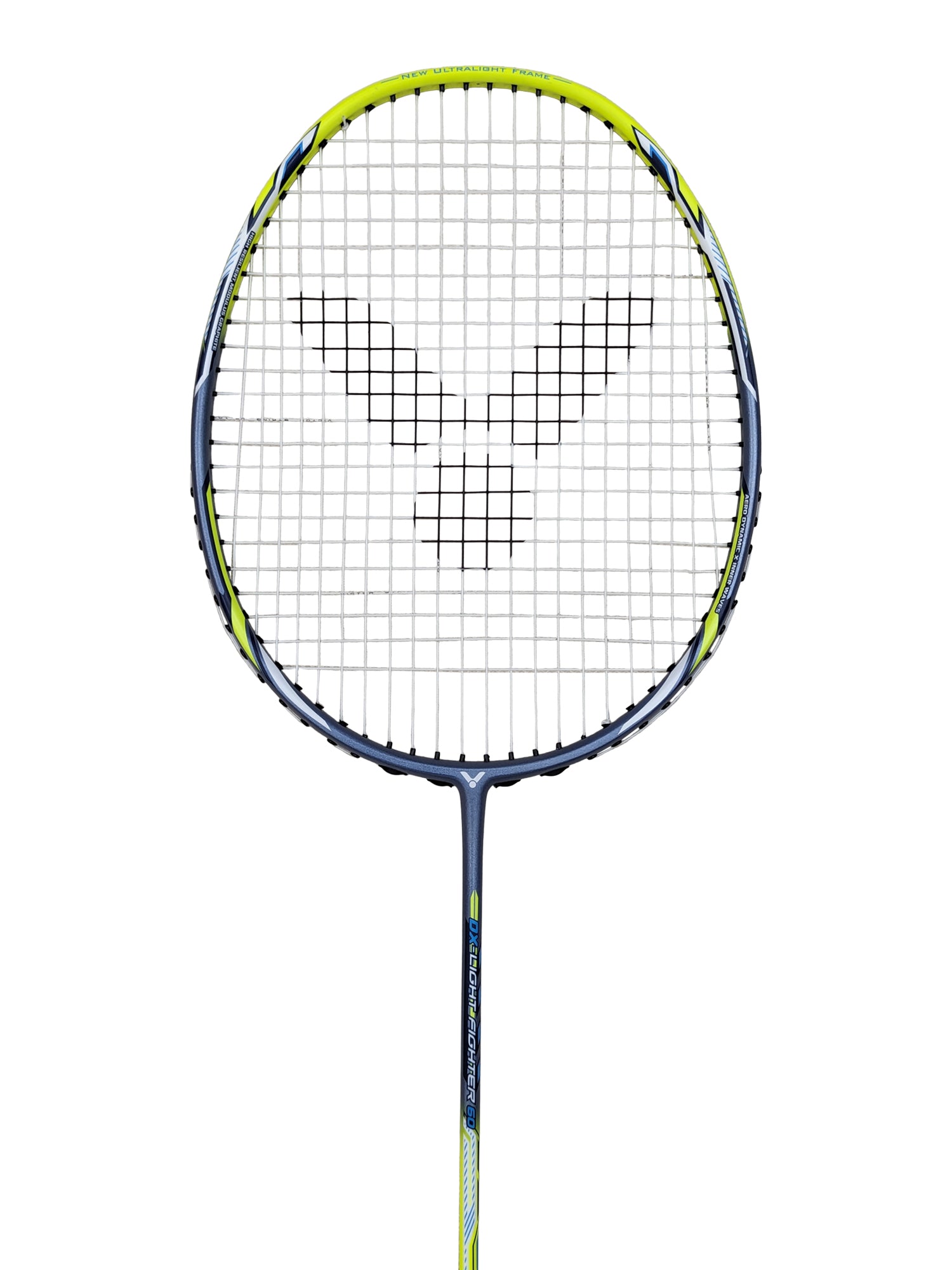 Victor DX LF60 Badminton Racket (Pre-Strung) - Professional Carbon Fiber Badminton Racket for Advanced Players - Perfect for Tournaments & Training Sessions