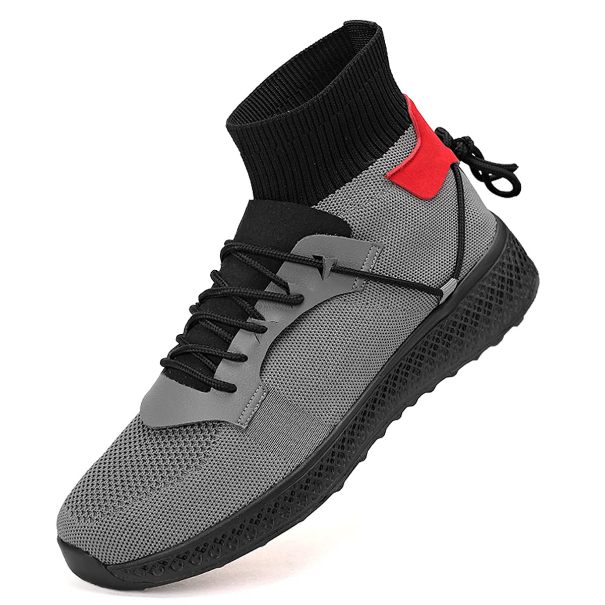 GSIGUL Men's High Top Running Shoes - Lightweight Breathable Athletic Sneakers for Gym, Tennis, Walking & Casual Wear - Perfect for Workouts, Jogging and Daily Comfort