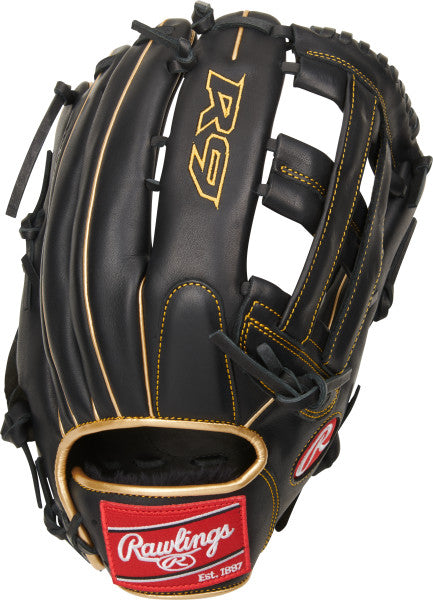 Rawlings R93029 6BG 12.75 Inch Baseball Outfield Glove - Premium Leather for Youth & Adult Players - Perfect for Training, Games & Fielding Practice