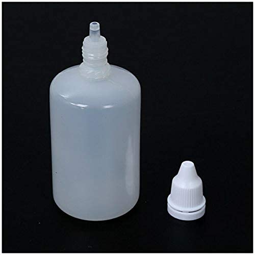 Ubersweet® 50 Pack Empty Squeezable Dropper Bottles for Essential Oils, Eyelash Serums & DIY Beauty - BPA Free Leakproof Travel Containers (10ml) - Perfect for Makeup Artists, Salons & Home Use