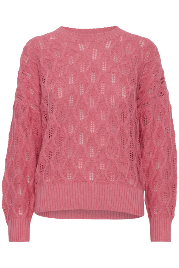 Jimmy Jumper Chateau Rose - Stylish Women's Knit Sweater for Fall & Winter | Perfect for Office, Casual Outings & Holiday Gatherings