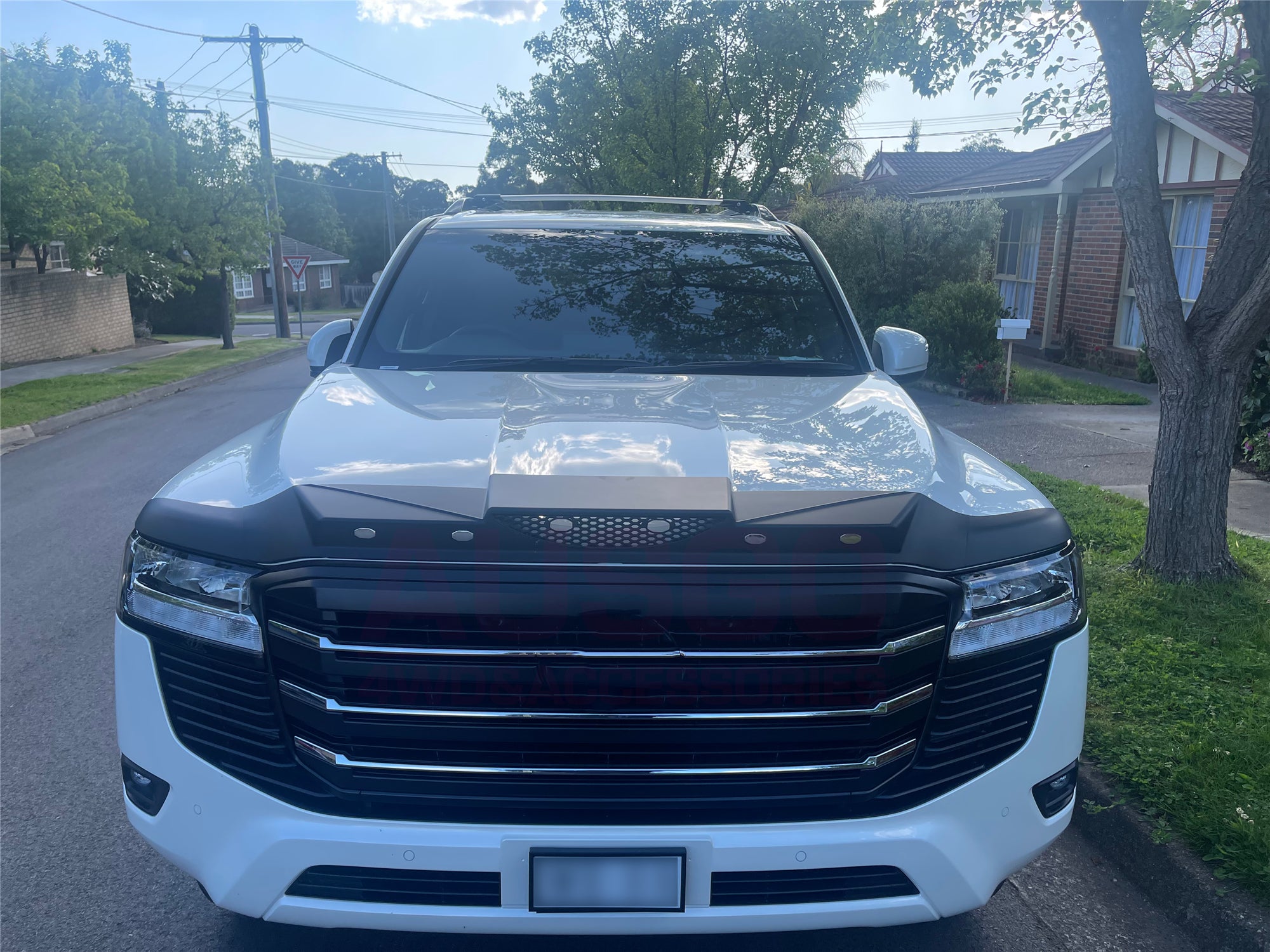 Toyota Land Cruiser 300 LC300 (2021-Present) Weather Shields & Bonnet Protector - Durable Car Accessories for All-Weather Protection | Perfect for Off-Road Adventures & Daily Commutes