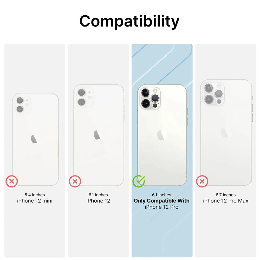 iPhone 12 Pro Waterproof Case - Shockproof, Dustproof & Full-Body Protection for Swimming, Diving & Outdoor Activities