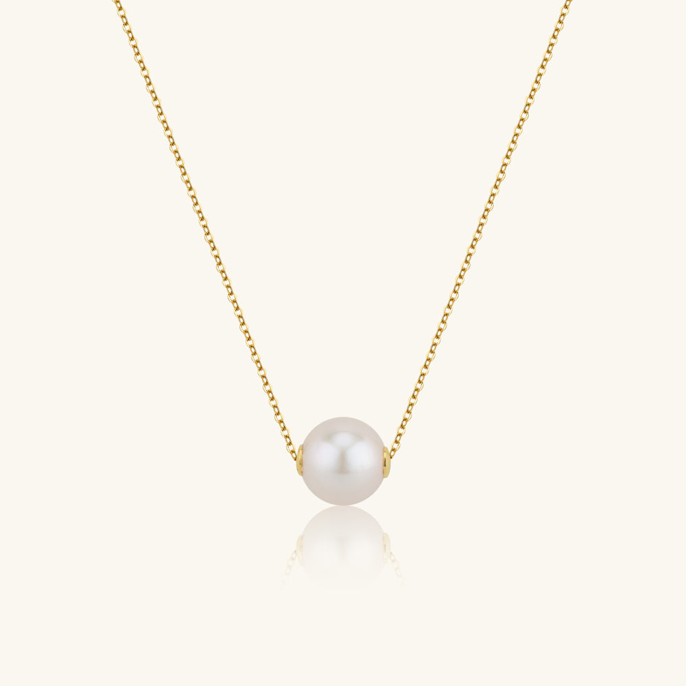 Lulu Tong AAA Grade Pearl Pendant Necklace for Women - Elegant White Pearl Jewelry Gift for Birthday, Anniversary & Special Occasions